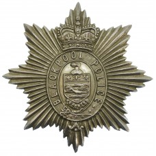 Blackpool Police Helmet Plate - Queen's Crown