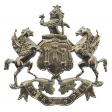 Exeter City Police Coat of Arms Helmet Plate