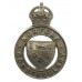 Norfolk Constabulary Cap Badge - King's Crown