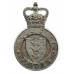 Hull City Police Cap Badge - Queen's Crown (Non Voided Centre)