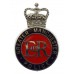 Greater Manchester Police Enamelled Cap Badge - Queen's Crown