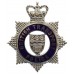 British Transport Police (B.T.P.) Senior Officer's Enamelled Cap Badge - Queen's Crown