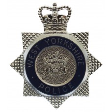 West Yorkshire Police Enamelled Cap Badge - Queen's crown