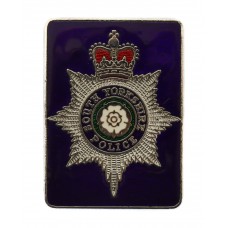 South Yorkshire Police Enamelled Warrant Card Badge - Queen's Crown