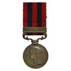 1854 India General Service Medal (Clasp - Pegu) - Capt. Peter B. Young, 19th Regiment, Madras Native Infantry