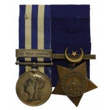 Egypt Medal (Clasp - The Nile 1884-85) and 1884-6 Khedives Star Medal Pair - Pte. W.H. Vowles, 21st Hussars Light Camel Regiment