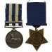 Egypt Medal (Clasp - The Nile 1884-85) and 1884-6 Khedives Star Medal Pair - Pte. W. Cawthorne, 20th Hussars Light Camel Regiment