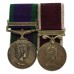 Campaign Service Medal (Clasp - Northern Ireland) and LS&GC Medal Pair - Cpl. M.K. Owen, Royal Electrical & Mechanical Engineers