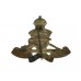 Royal Artillery Enamelled Sweetheart Brooch - King's Crown