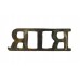 Royal Irish Rifles (R.I.R.) Shoulder Title