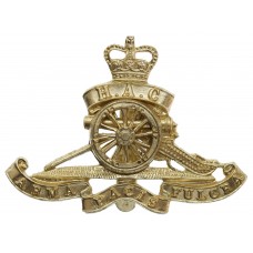 Honourable Artillery Company (H.A.C.) Anodised (Staybrite) Cap Badge