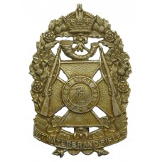South African Witwatersrand Rifles Helmet Plate (c.1907-1903)