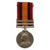 Queen's South Africa Medal (2 Clasps - Tugela Heights, Relief of Ladysmith) - Pte. W. Cook, South Lancashire Regiment