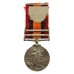 Queen's South Africa Medal (2 Clasps - Tugela Heights, Relief of Ladysmith) - Pte. W. Cook, South Lancashire Regiment