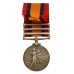 Queen's South Africa Medal (3 Clasps - Cape Colony, Orange Free State, Transvaal) - Pte. F. Dillon, Lancashire Fusiliers