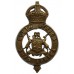 South Africa Instructional Corps (2nd Africa) Cap Badge - King's Crown