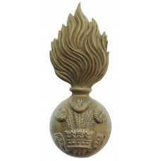 Royal Welsh Fusiliers Volunteer Battalions Fur Cap Grenade Badge