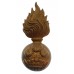 Royal Welsh Fusiliers Fur Cap Grenade Badge