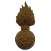 Royal Fusiliers (City of London Regiment) Fur Cap Grenade Badge - King's Crown