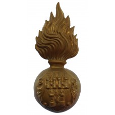 Royal Dublin Fusiliers Fur Cap Grenade Badge