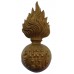 Royal Dublin Fusiliers Fur Cap Grenade Badge