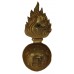 Royal Dublin Fusiliers Fur Cap Grenade Badge