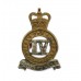 4th Queen's Own Hussars Collar Badge - Queen's Crown