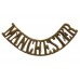 Manchester Regiment (MANCHESTER) Shoulder Title