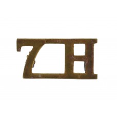 7th Hussars (7H) Shoulder Title