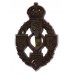 Royal Electrical & Mechanical Engineers (R.E.M.E.) WW2 Plastic Economy Cap Badge