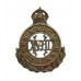 18th Hussars (Queen Mary's Own) Collar Badge - King's Crown