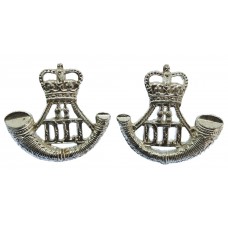 Pair of Durham Light Infantry (D.L.I.) Anodised (Staybrite) Colla