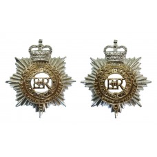 Pair of Royal Corps of Transport (R.C.T.) Anodised (Staybrite) Collar Badges