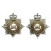 Pair of Royal Corps of Transport (R.C.T.) Anodised (Staybrite) Collar Badges