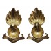 Pair of Royal Artillery Anodised (Staybrite) Collar Badges