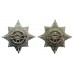 Pair of 4th/7th Royal Dragoon Guards Anodised (Staybrite) Collar Badges 