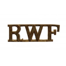 Royal Welsh Fusiliers (R.W.F.) Shoulder Title 