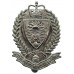 Royal Police Force of Antigua Chrome Cap Badge - Queen's Crown