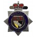 Norfolk Constabulary Enamelled Warrant Card Badge - Queen's Crown
