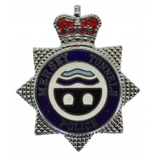 Mersey Tunnels Police Cap Badge - Queen's Crown (Post 1996)