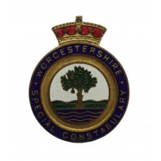 Worcestershire Special Constabulary Enamelled Lapel Badge