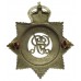 George V Metropolitan Police Senior Officer's Enamelled Cap Badge