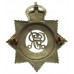 George V Metropolitan Police Senior Officer's Enamelled Cap Badge