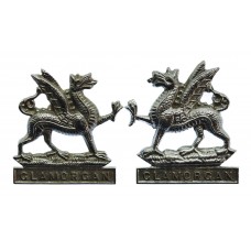 Pair of Glamorgan Constabulary Collar Badges