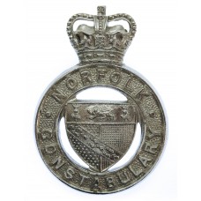 Norfolk Constabulary Cap Badge - Queen's Crown