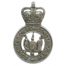 Southend-on-Sea Constabulary Cap Badge - Queen's Crown