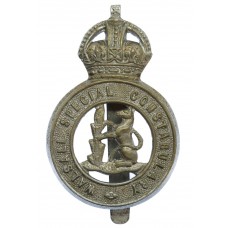 Walsall Special Constabulary Cap Badge - King's Crown