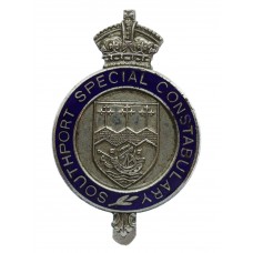 Southport Special Constabulary Enamelled Cap Badge