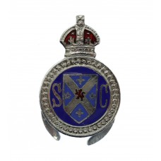 Stirlingshire Special Constabulary Enamelled Lapel Badge - King's Crown