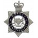 Dorset Constabulary Senior Officer's Enamelled Cap Badge - Queen's Crown